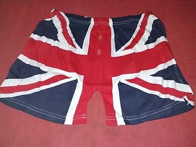 Union Jack Boxer Shorts Cotton New- All Sizes • £5.70