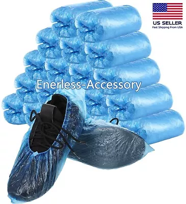 Waterproof Boot Covers Disposable Shoe Cover Elastic Protect Overshoes One Size • $6.65