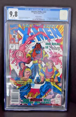 Uncanny X-Men #282 (Marvel 1991) 1st Cable! - CGC 9.8 - White Pages - Newsstand! • £316.71