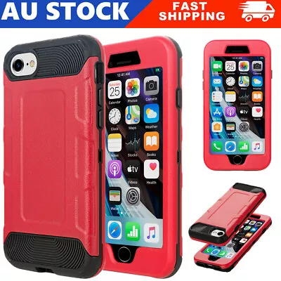 For IPhone SE 2022/2020/7/8 Case Shockproof Heavy Duty Protective Hard Cover • $10.99