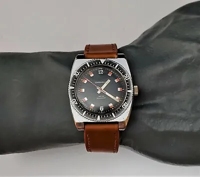 $299 • Buy Vintage 1973 Caravelle Diver Manual Wind Men's Watch