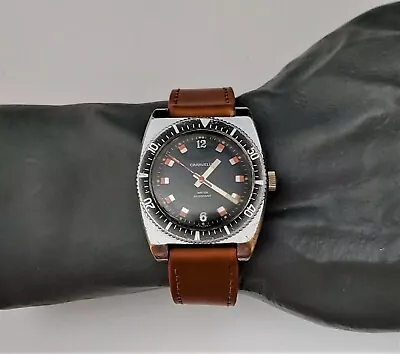 $299 • Buy Vintage 1973 Caravelle Diver Manual Wind Men's Watch