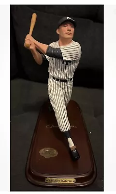 Mickey Mantle HOF N.Y. Yankees Danbury Mint All Star 8.25  Figurine NO BAT NEW • $24.99