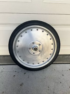 Drag Bike Wheel 17” Spun Aluminum Vintage Centerline Chopper Bobber • $500