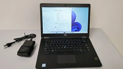 Dell Latitude E7470 14  Core I5-6300U @ 2.40GHz 250GB M.2 SSD 8GB RAM  Win 11 • $119