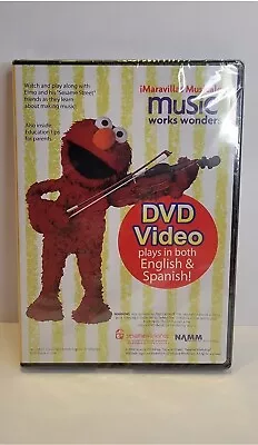 Elmo Maravillas Musicales Music Works Wonders New DVD English And Spanish • $6.99