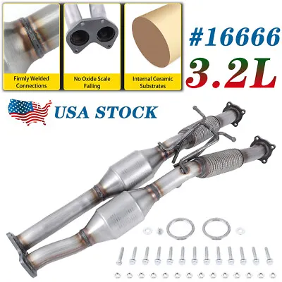Exhaust Catalytic Converter For Volvo XC90 3.2L 2007-2010 VIN:98 L6 Direct Fit • $97.89