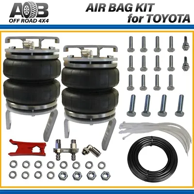 Rear Air Suspension Bag Load Assist Kit For Toyota Hilux 4WD 2015 - Onwards • $525