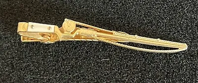 Anson Fishing Rod Tie Clip Mother Of Pearl Inlay Vintage • $20