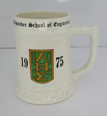 Vintage Milwaukee School Of Engineering 1975 Ame Mug • $34.99