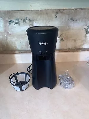 Mr. Coffee Iced Coffee Maker With Reusable Tumbler And Filter Black New • $17.99
