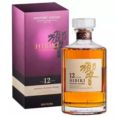 Hibiki 12 Year Old Japanese Whisky In Box - 700mL • $1378.99