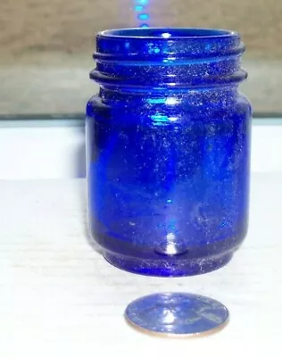  Nice Vintage Vick Blue Bottle -1920's • $2.50