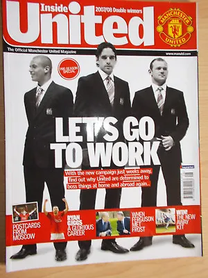 Inside United Magazine August 2008 • £1.99