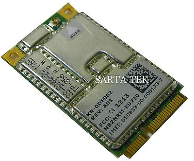 Original Dell Wireless 5500 Mobile Broadband Mini-PCI Card DF062/ KR-0DF062 • $6.79