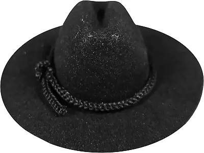 12Pcs Mini Cowboy Hat Western Wedding Favors Decoration 3  Black • $22.64