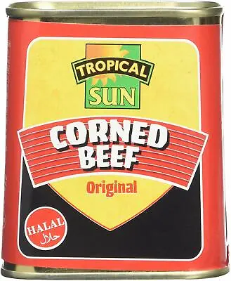 Tropical Sun Corned Beef Halal 340g  X 3 Cans (MULTIPACK) • £11.99