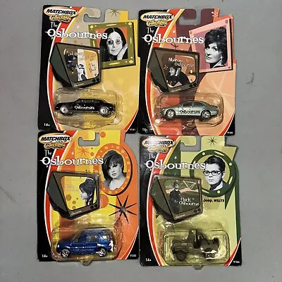 2002 Matchbox Collectibles Osbournes 😍💎all 4 Cars Full Set • $9.73