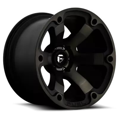 1 New  Matte Black Fuel Wheels  Beast D564 20x10 5-127  (105087) • $457