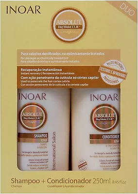 Inoar Duo Daymoist Keratin Smoothing Shampoo And Conditioner - 1 Pack • £19