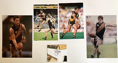 Richmond Tigers Tony Freehand Signed Captain • $20