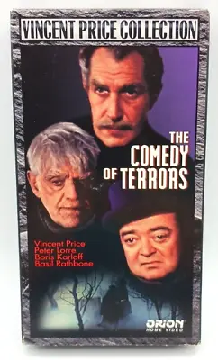 Vincent Price Collection The Comedy Of Terrors VHS • $7.99