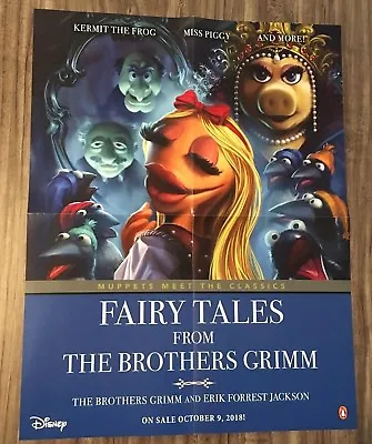 THE MUPPETS Fairy Tales From THE BROTHERS GRIMM NYCC PROMO POSTER NEW 22  X 17  • $15