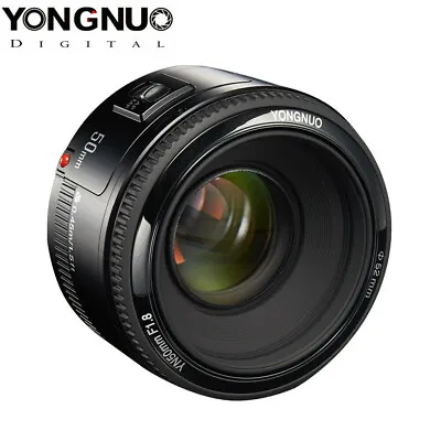 YONGNUO YN50mm F1.8 Auto Focus Full Frame Lens For Canon EF DSLR Camera • $106
