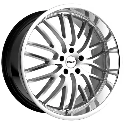 $988 • Buy 4-TSW Snetterton 17x8 5x112 +45mm Silver Wheels Rims 17  Inch