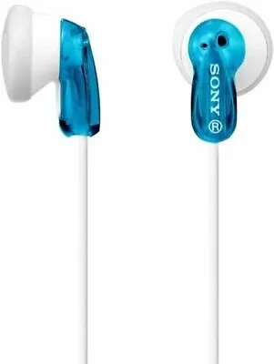 $11.65 • Buy Stereo Sony Earphone In-Ear Headset Headphones Lightweight MDR-E9LP/BC Blue NEW