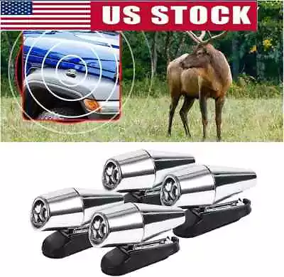 4x Deer Whistles Sonic Wildlife Warning Device Animal Alert Car Safety Accessory • $2.99