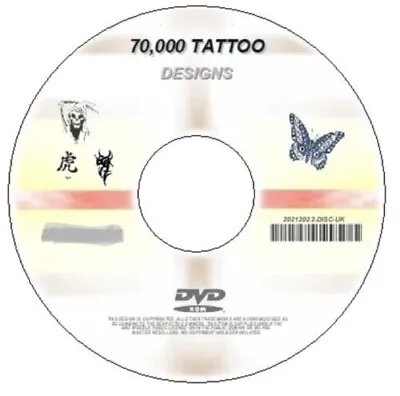 70000 Flash Designs & Tattoo Books Tribal Japanese Demons • £3.15