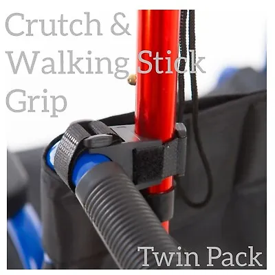 Crutches Walking Stick Grip. Wheelchairs Rollators Walking Frame. Universal • £9.99