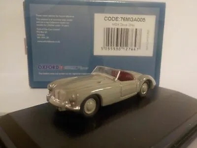 Model Car MGA - Dove Grey 1/76 Oxford Diecast 76MGA005 • $12.19