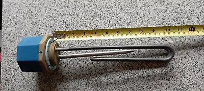 Immersion Heater Backer 1.75 Inch 1-3/4  Bsp 3kw Incolloy  11 . • £40