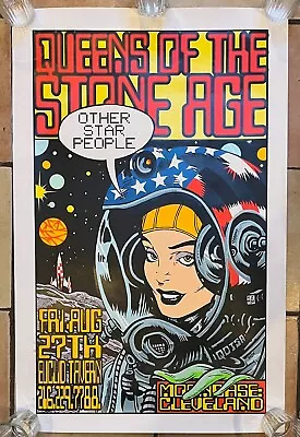 Frank Kozik Queens Of The Stone Age Screen Printed Concert Poster 1999 • £50