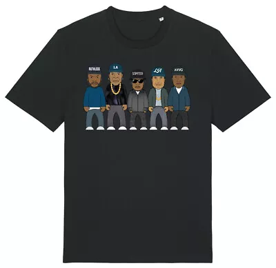 Compton Connection T-Shirt VIPWees Adults Kids Or Baby Inspired By Music Rap Nwa • £13.99