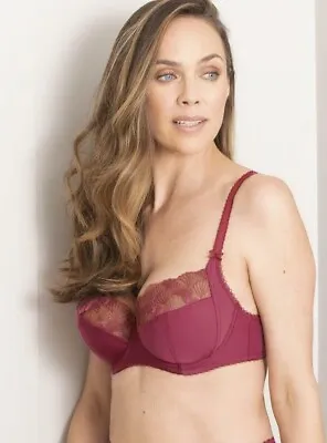 Charnos  Ophelia Raspberry Side Support Full Cup Underwired Bra RRP £32 • £14.90