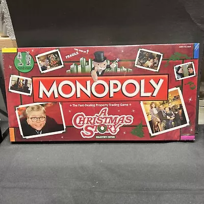 Monopoly A Christmas Story Collector's Edition Hasbro 2009 New Sealed New Rare • $49.99