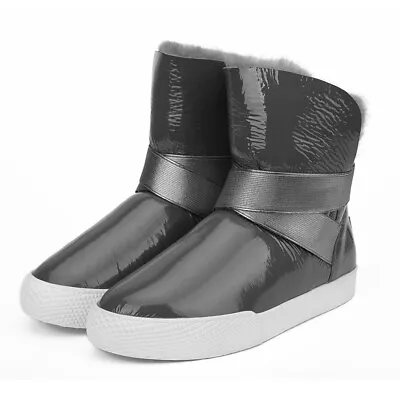 $59.99 • Buy Womens Slip On UGG Boots Classic Australian Sheepskin Wool Water Resistant Grey