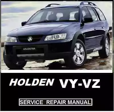  Holden Vy Vz   Adventura  Avalanche Awd Hsv Workshop Service Repair Manual Cd • $14.95