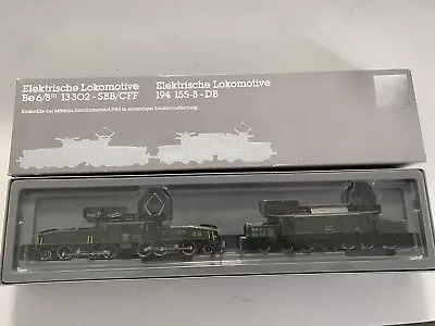 Marklin Ho Gauge 3 Rail 3300 125th Anniversary Crocodile Twin Locomotive Set • $275