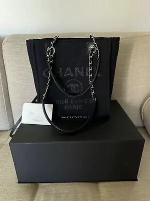 Chanel Deauville Small Black • $5500