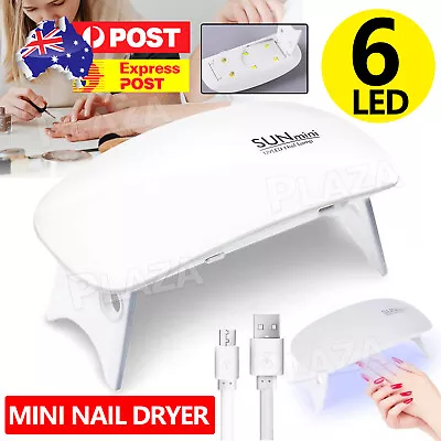 LED UV Nail Lamp Gel Polish Dryer Manicure Art Curing Light Manicure Equipment • $8.45