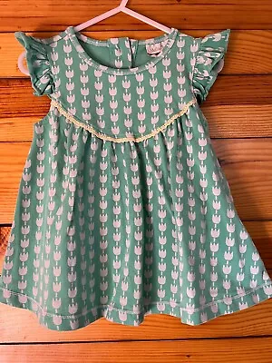 Matilda Jane Tulip Festival Dress Girls Hello Lovely Size 2 • $34.99