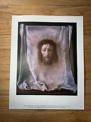 DOMENICO FETTI  THE VEIL OF VERONICA  14 X 11 In Print Samuel H Kress Collection • $19.99