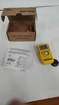 Honeywell BWC2-H BW Clip Single Gas H2S Monitor - Yellow Lot Of 3 - March Of 21 • $75