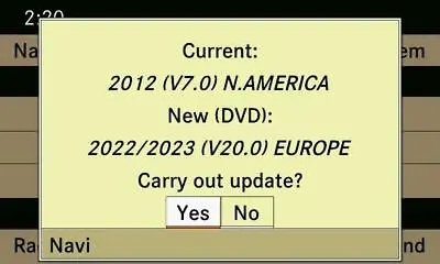 Mercedes COMAND NTG 4.5 4.7 Europe V20 2022/2023 Sat Nav Map Update And License • £69
