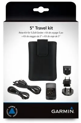 £19.23 • Buy  Garmin Travel Accessory Pack For 5 Inch Sat Navs With Carry Case, AC Charger,
