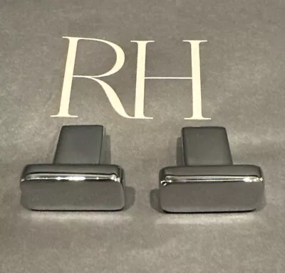 Restoration Hardware 1.25  Knob Drawer Vauxhall Pull Knob Polished Chrome New • $16.95